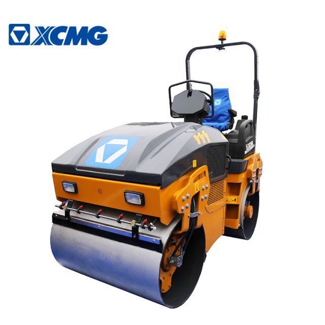 XCMG new 4 ton light vibratory roller XMR403S double drum asphalt compactor machinery for sale